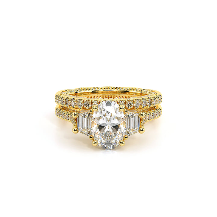 Venetian-5086ov-18k Yellow Gold Oval