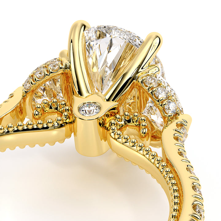 Couture-0485-pear-18k Yellow Gold Pear
