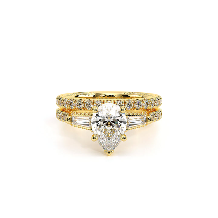 Couture-0486-pear-18k Yellow Gold Pear