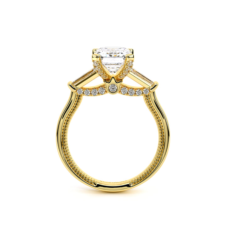Renaissance-991EM-S-18K Yellow Gold Emerald