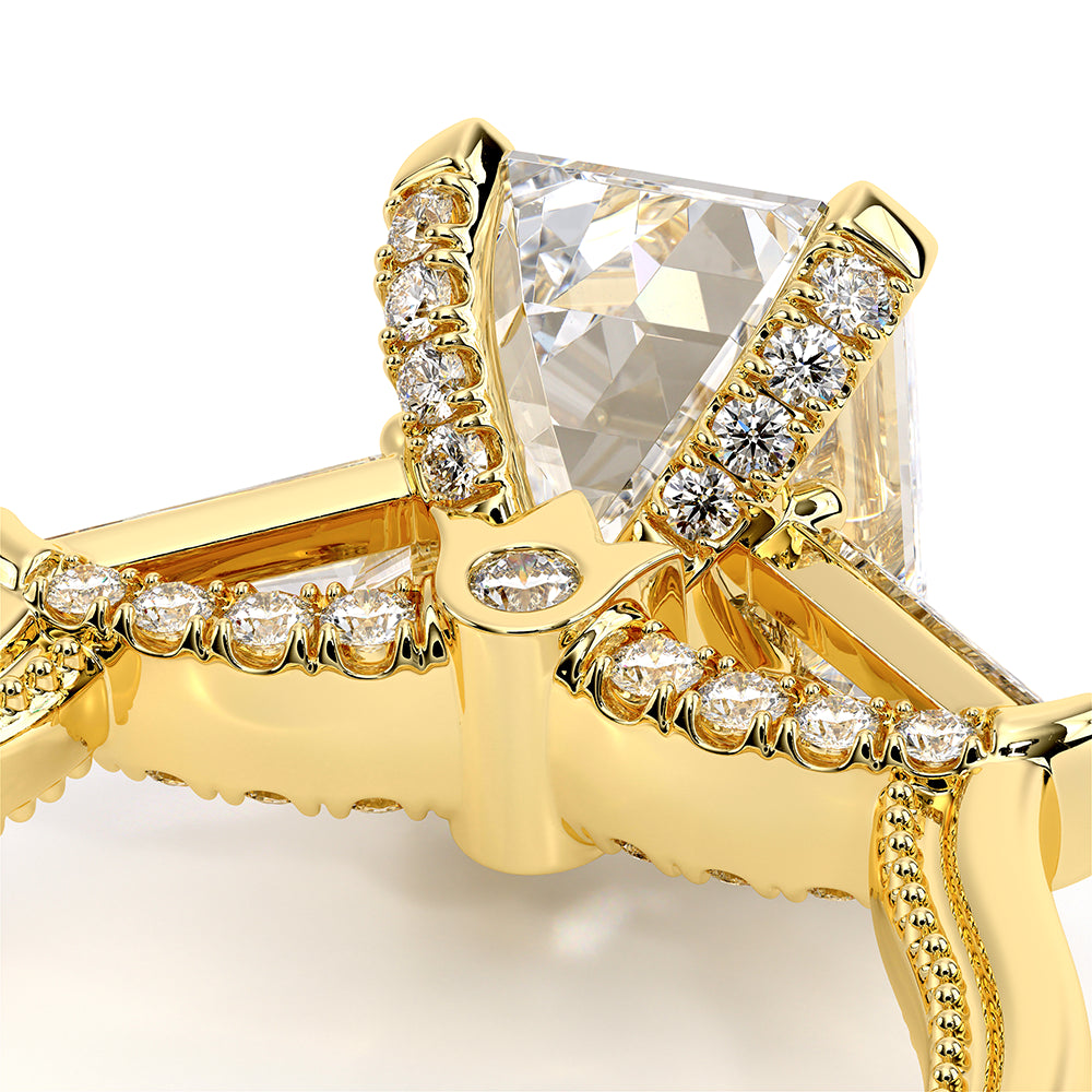Renaissance-991EM-S-18K Yellow Gold Emerald