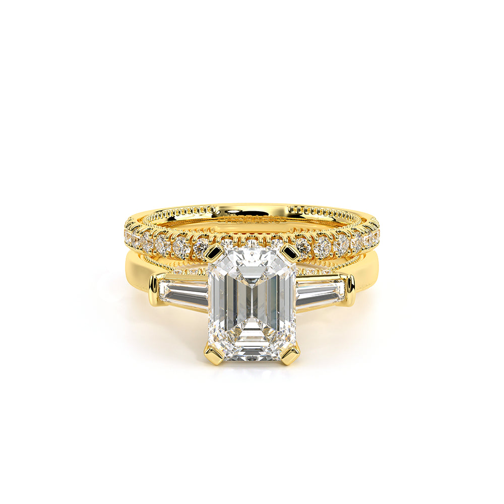 Renaissance-991EM-S-18K Yellow Gold Emerald