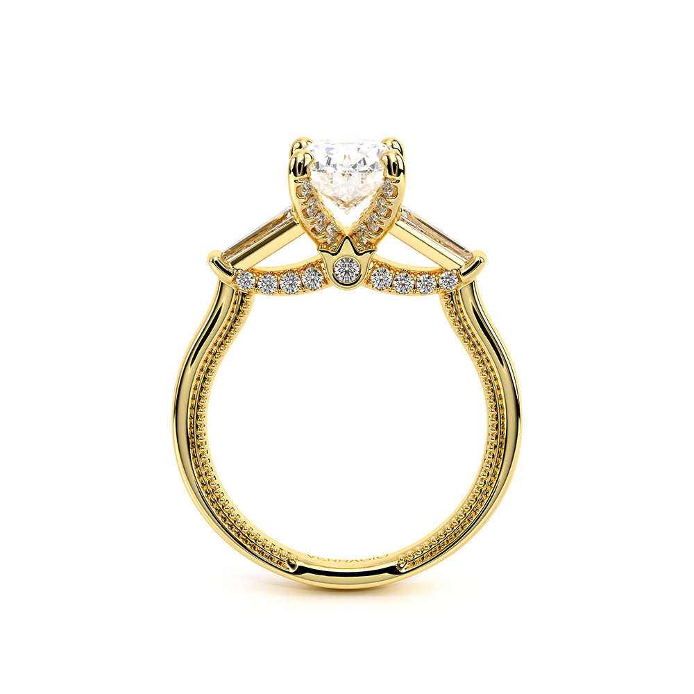 Renaissance-991OV-S-14K Yellow Gold Oval