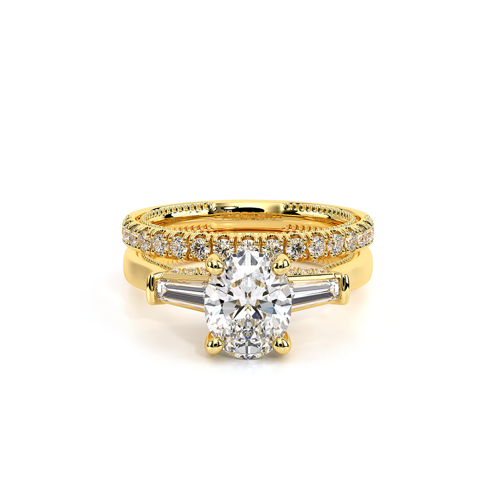 Renaissance-991OV-S-18K Yellow Gold Oval