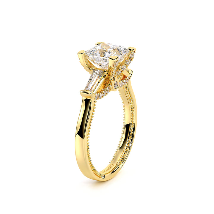 Renaissance-991P-S-18K Yellow Gold Princess
