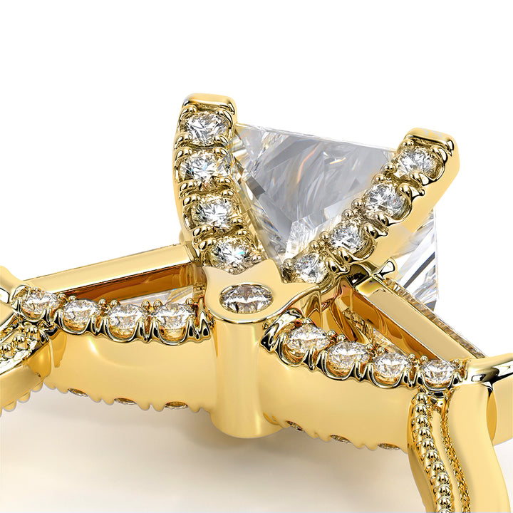 Renaissance-991P-S-14K Yellow Gold Princess