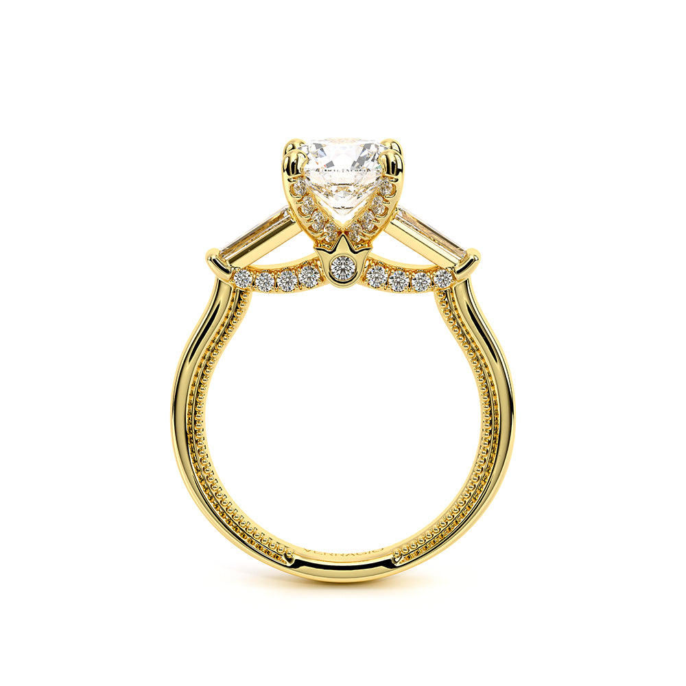 Renaissance-991R-S-18K Yellow Gold Round