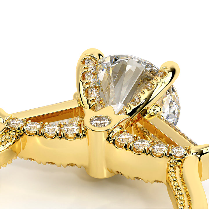 Renaissance-991R-S-14K Yellow Gold Round