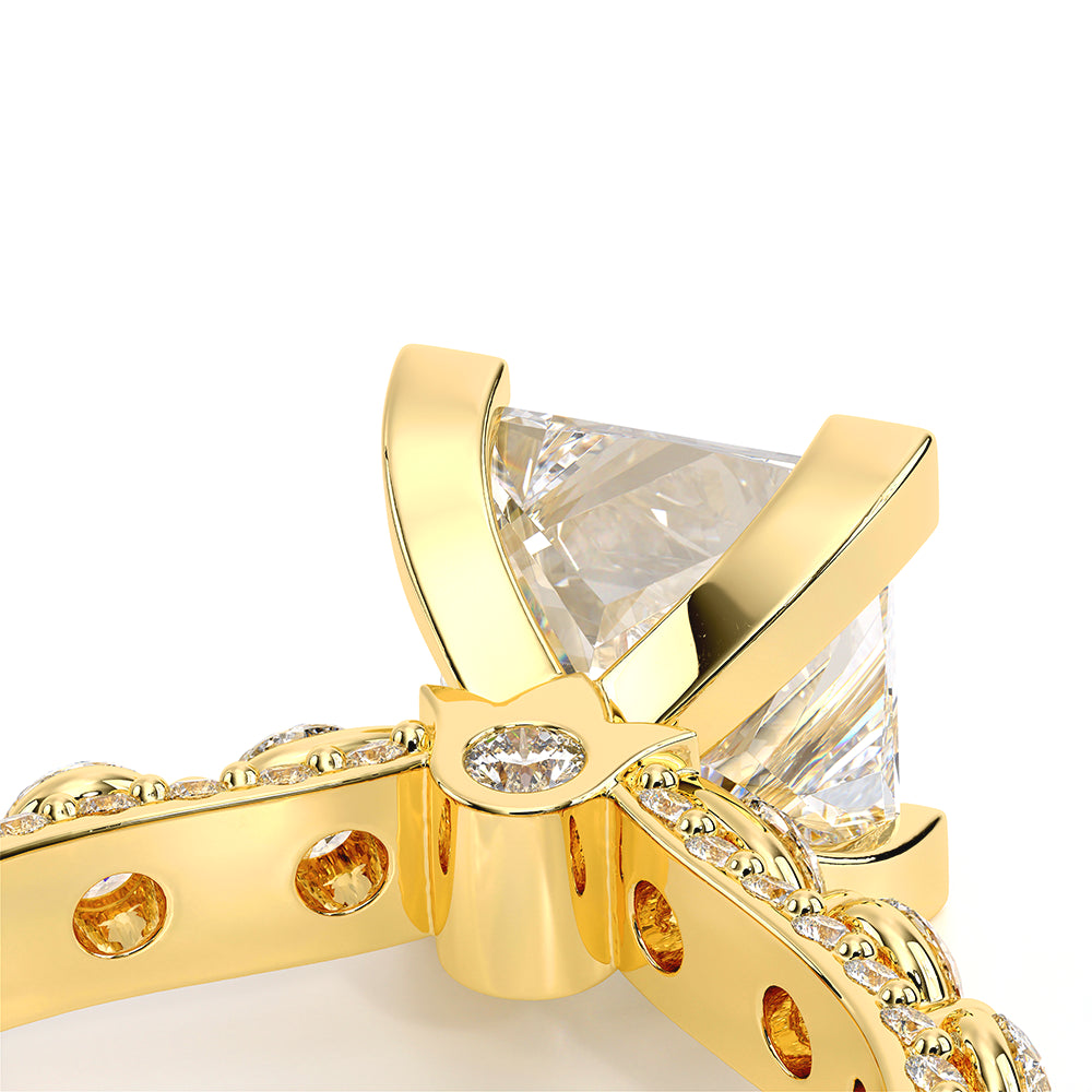 Couture-0488p25-14k Yellow Gold Princess