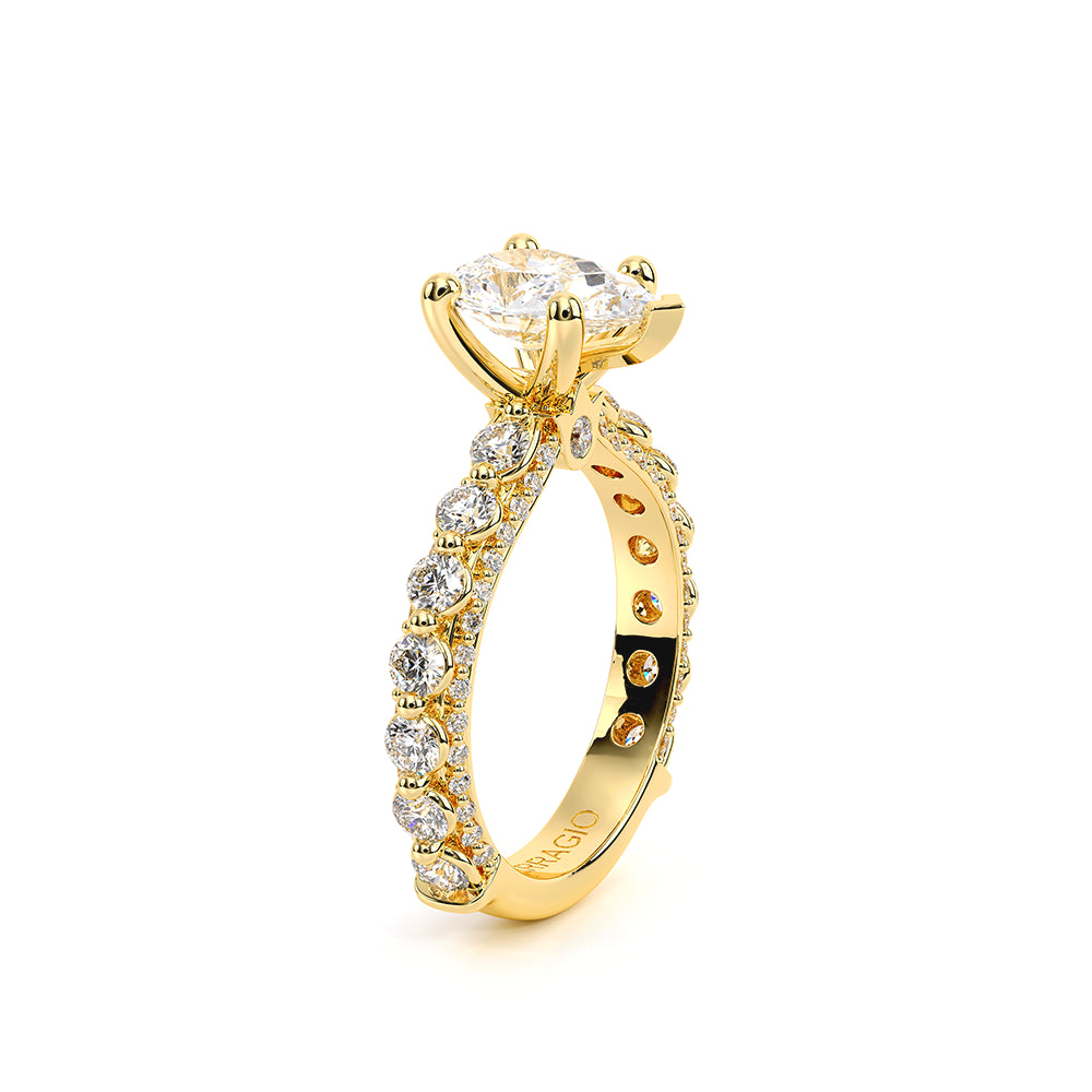 Couture-0488ps25-18k Yellow Gold Pear