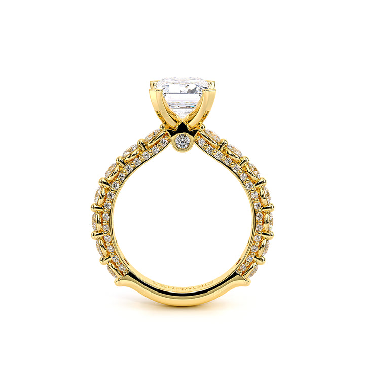 Couture-0488EM25-14K Yellow Gold Emerald