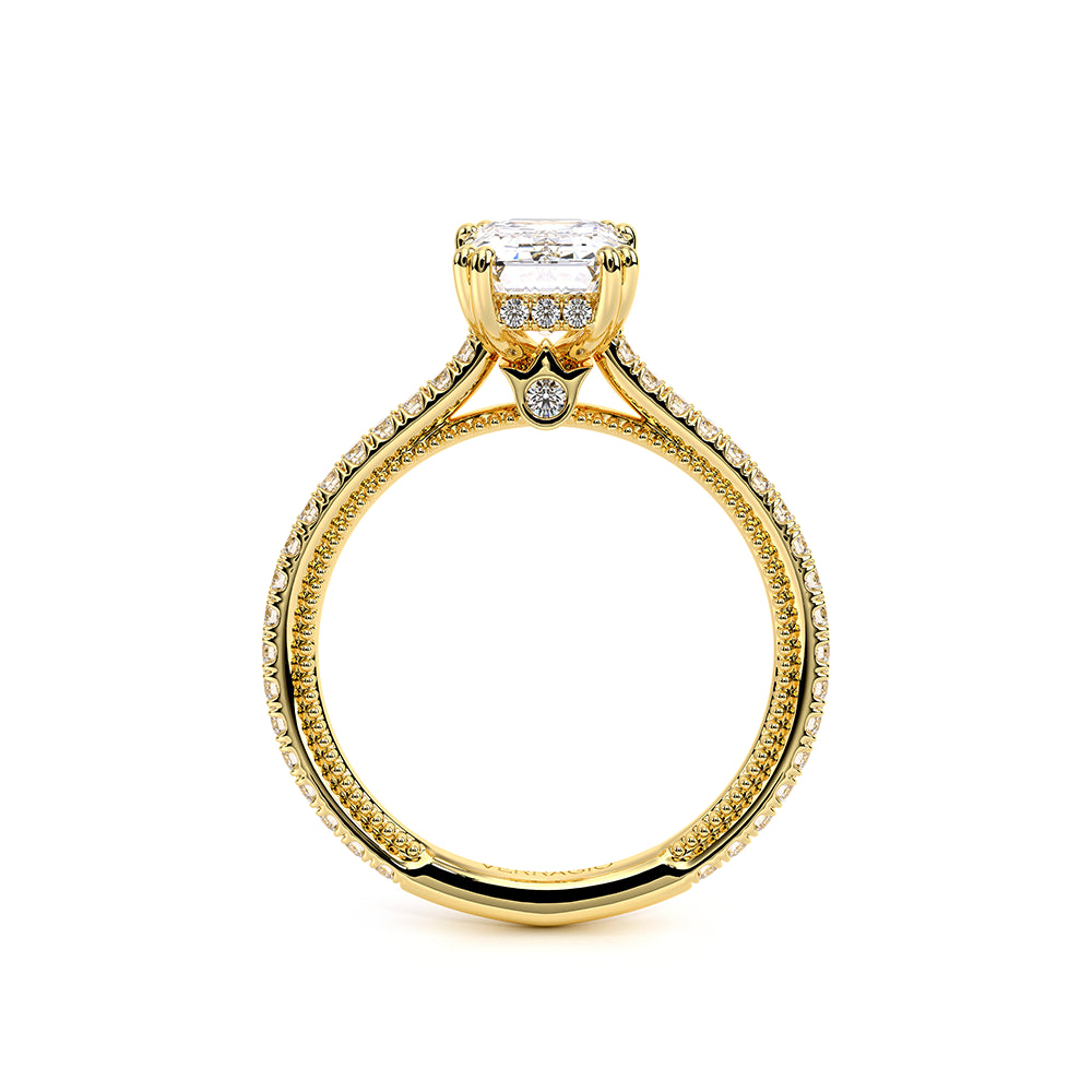 Renaissance-992EM13-14K Yellow Gold Emerald