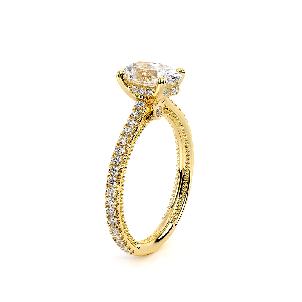 Renaissance-992OV13-18K Yellow Gold Oval