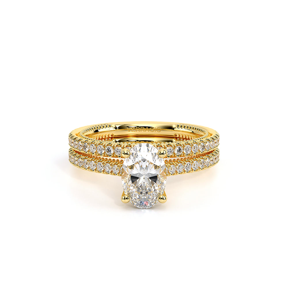 Renaissance-992OV13-18K Yellow Gold Oval