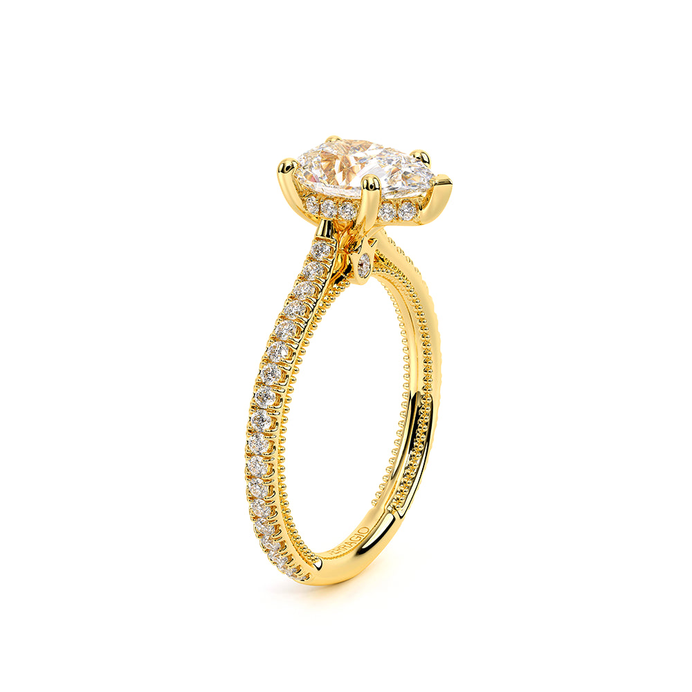 Renaissance-992PS13-14K Yellow Gold Pear