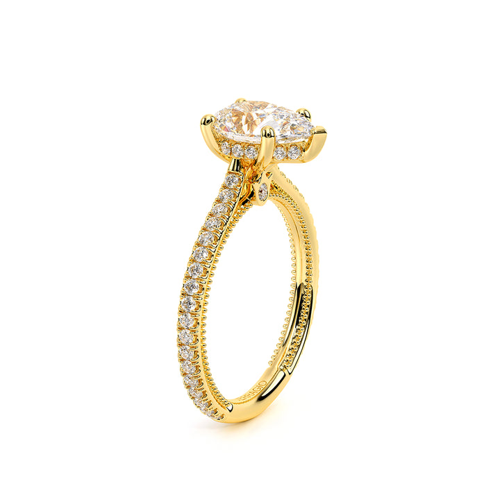 Renaissance-992PS13-18K Yellow Gold Pear