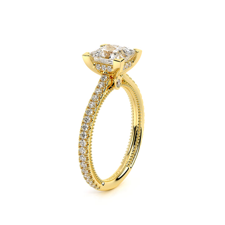 Renaissance-992P13-18K Yellow Gold Princess