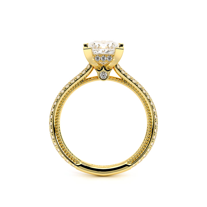 Renaissance-992P13-18K Yellow Gold Princess