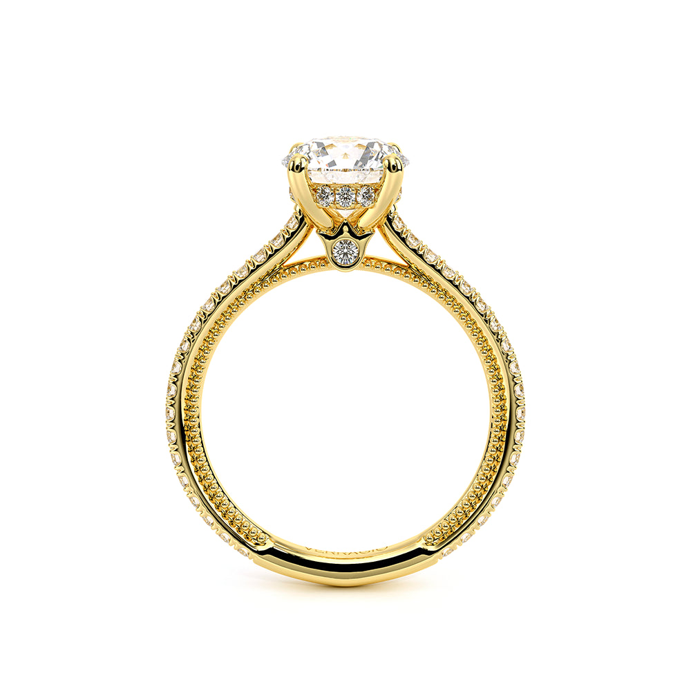 Renaissance-992R13-18K Yellow Gold Round