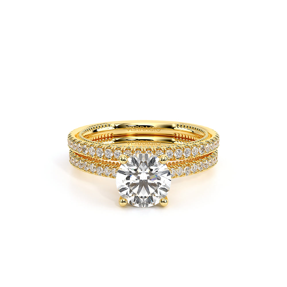 Renaissance-992W13-14K Yellow Gold