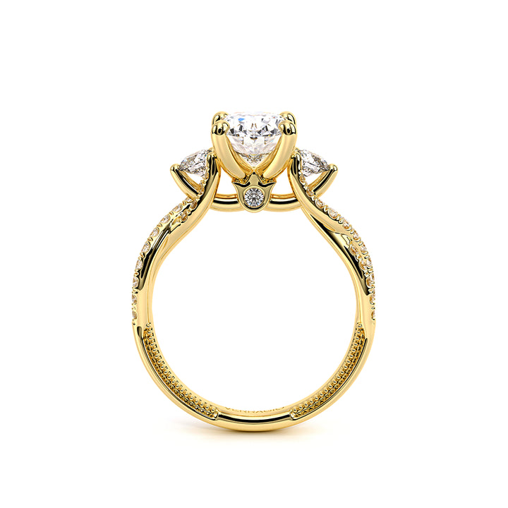 Renaissance-962-3OV12-18K Yellow Gold Oval