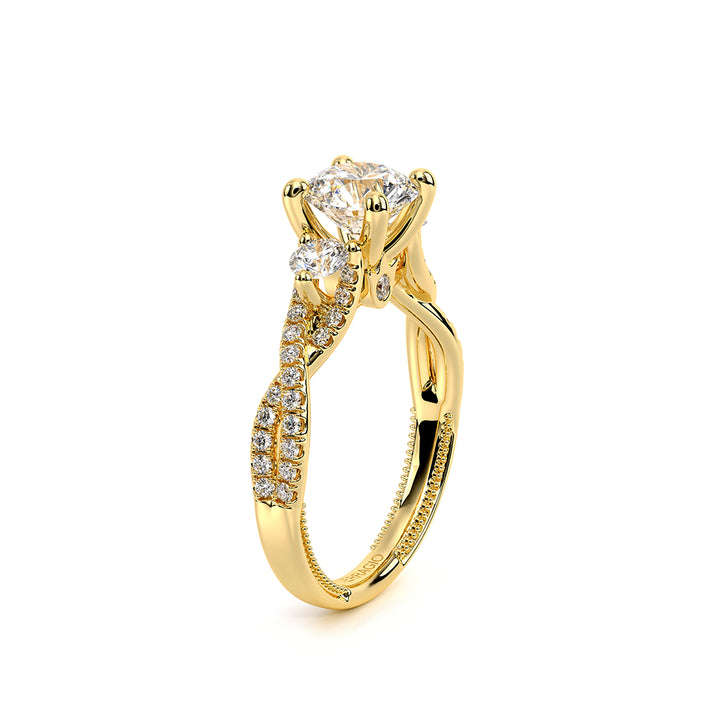 Renaissance-962-3R12-18K Yellow Gold Round