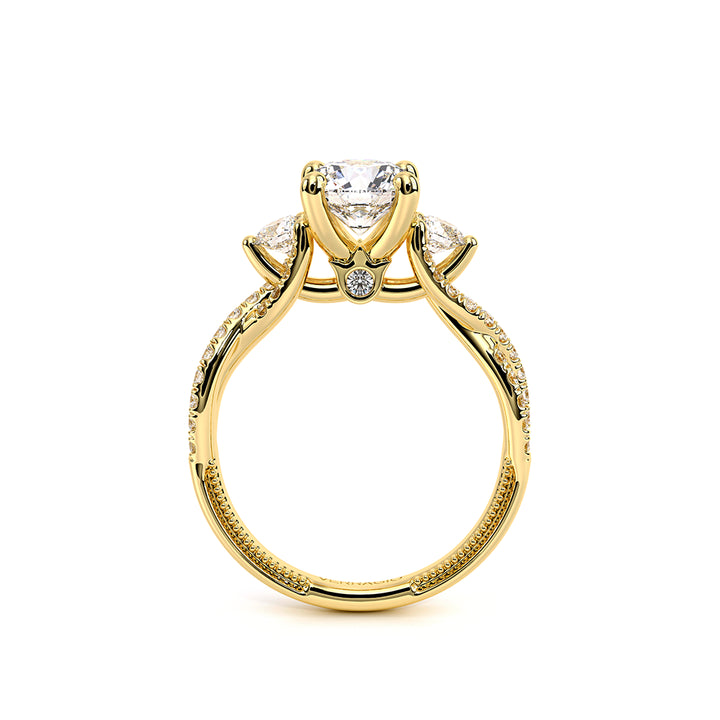 Renaissance-962-3R12-18K Yellow Gold Round