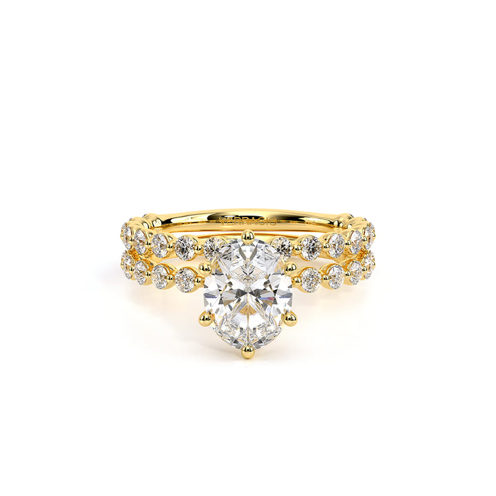 Renaissance-989OV20-18K Yellow Gold Oval