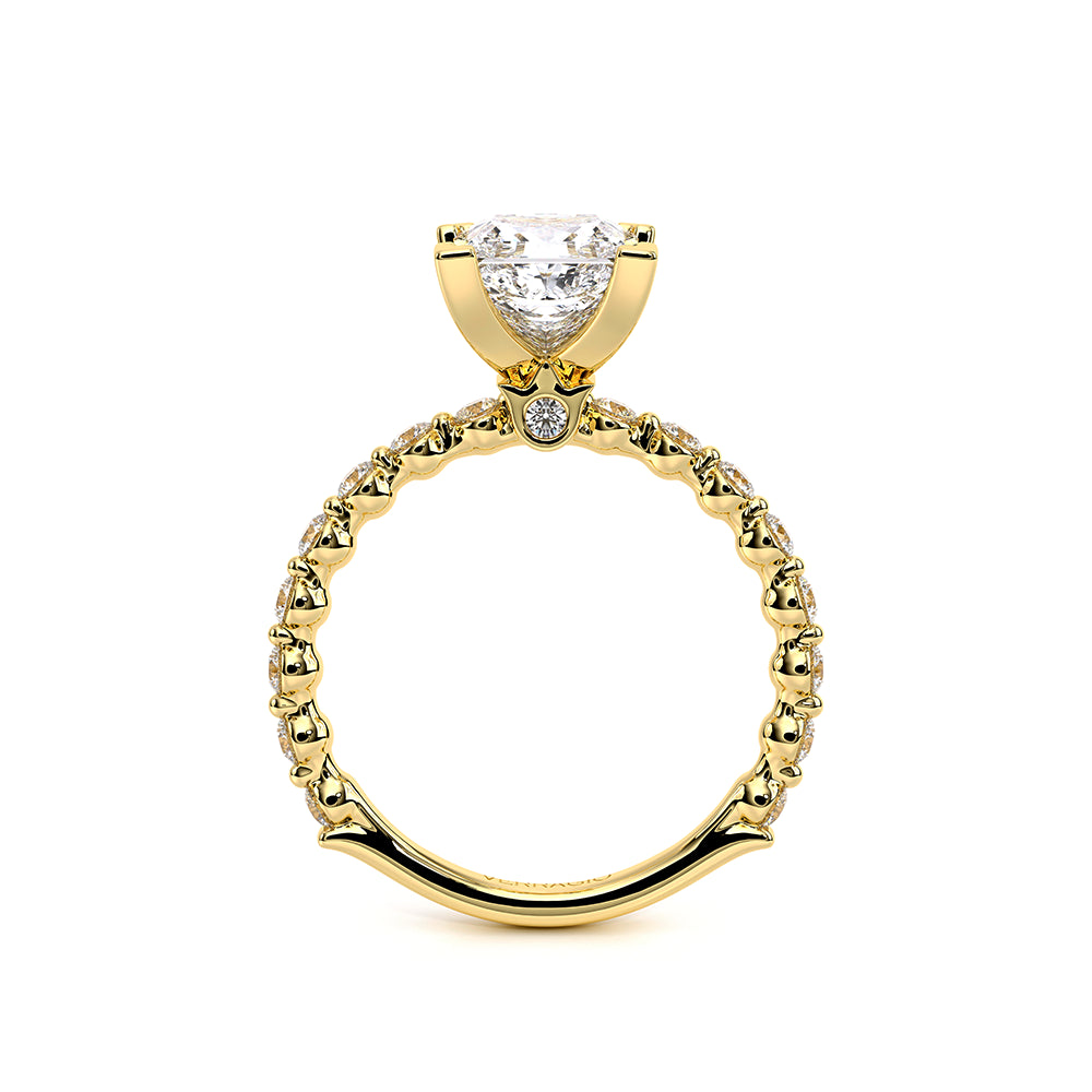 Renaissance-989P20-14K Yellow Gold Princess