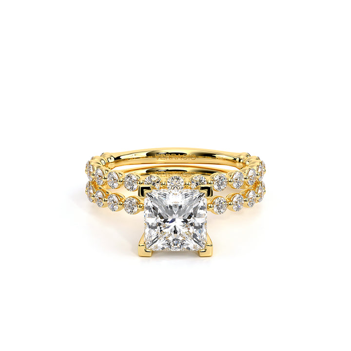 Renaissance-989P20-14K Yellow Gold Princess