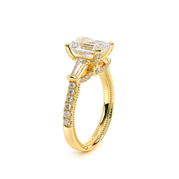 Renaissance-991EM15-18K Yellow Gold Emerald