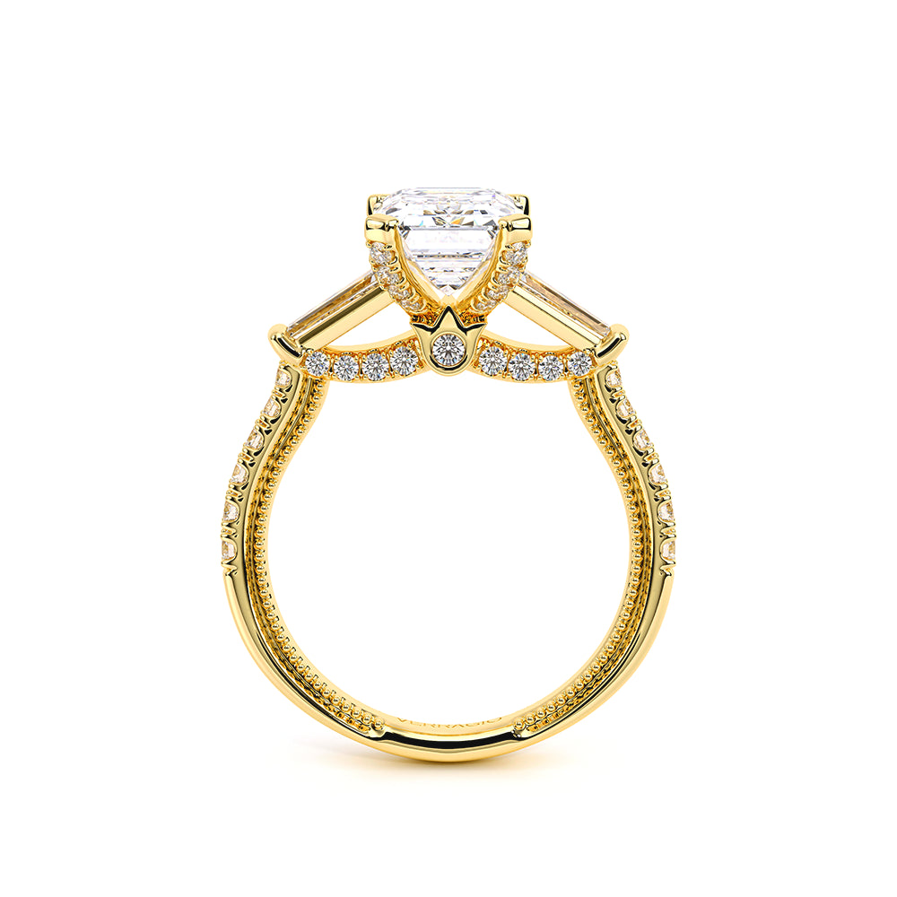 Renaissance-991EM15-18K Yellow Gold Emerald