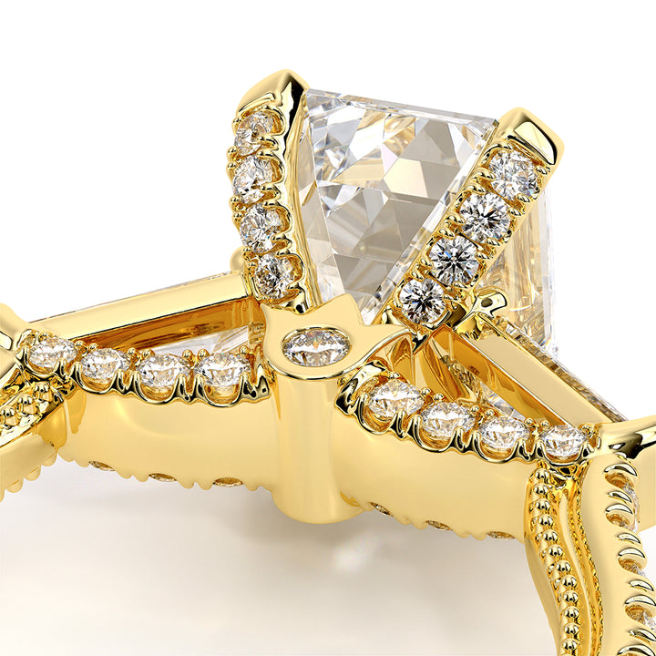 Renaissance-991EM15-18K Yellow Gold Emerald