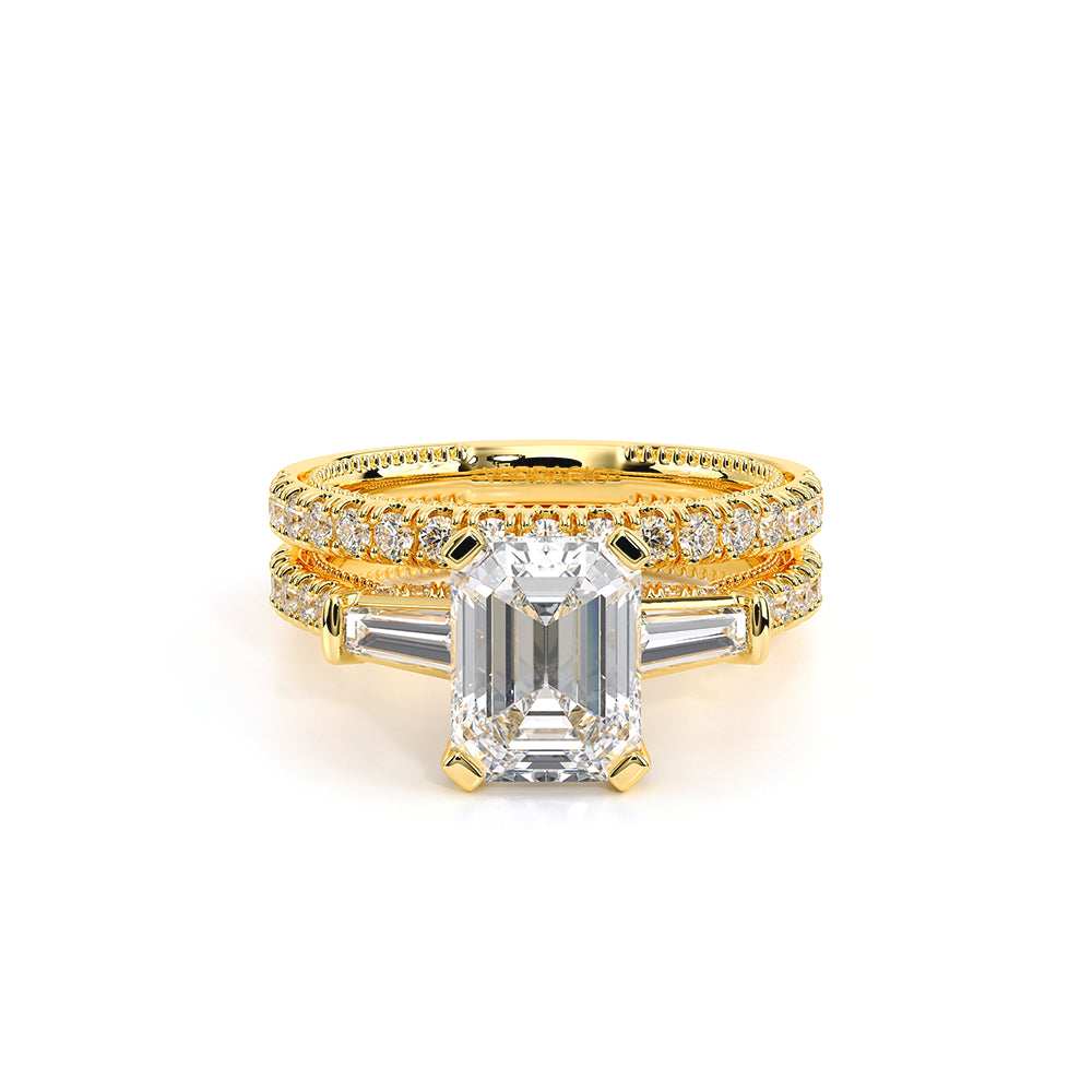 Renaissance-991EM15-18K Yellow Gold Emerald