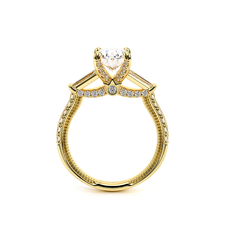Renaissance-991OV15-18K Yellow Gold Oval