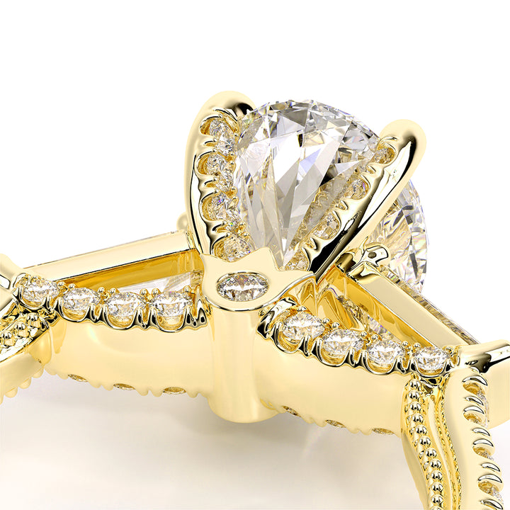 Renaissance-991OV15-18K Yellow Gold Oval