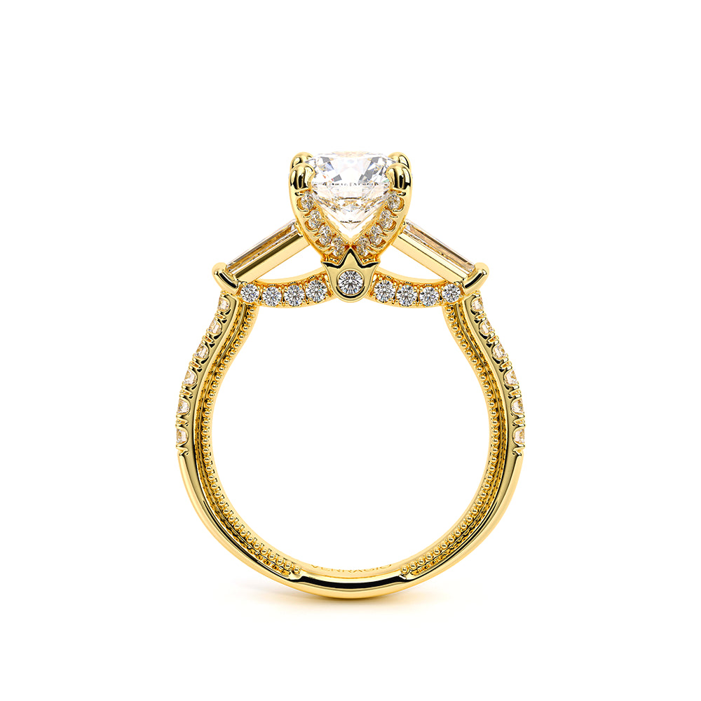 Renaissance-991R15-18K Yellow Gold Round