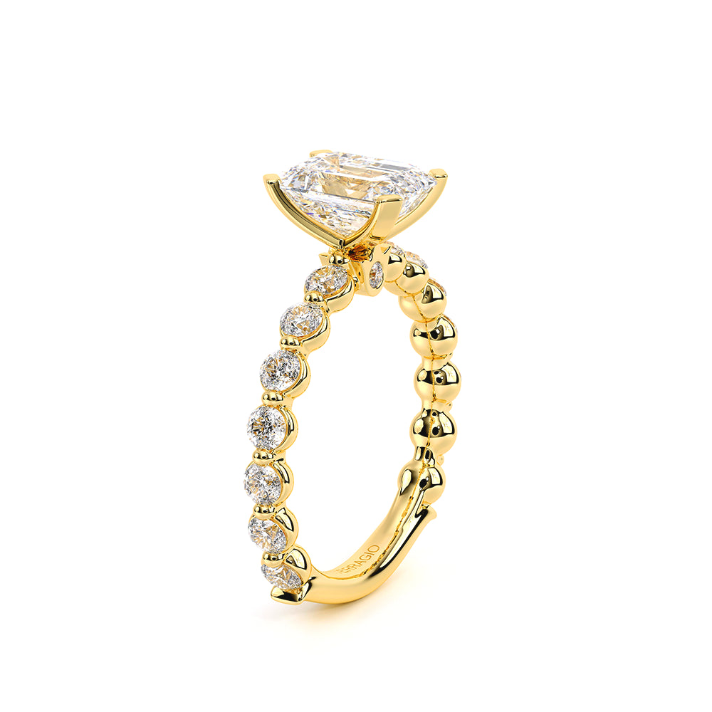 Renaissance-989EM25-14K Yellow Gold Emerald