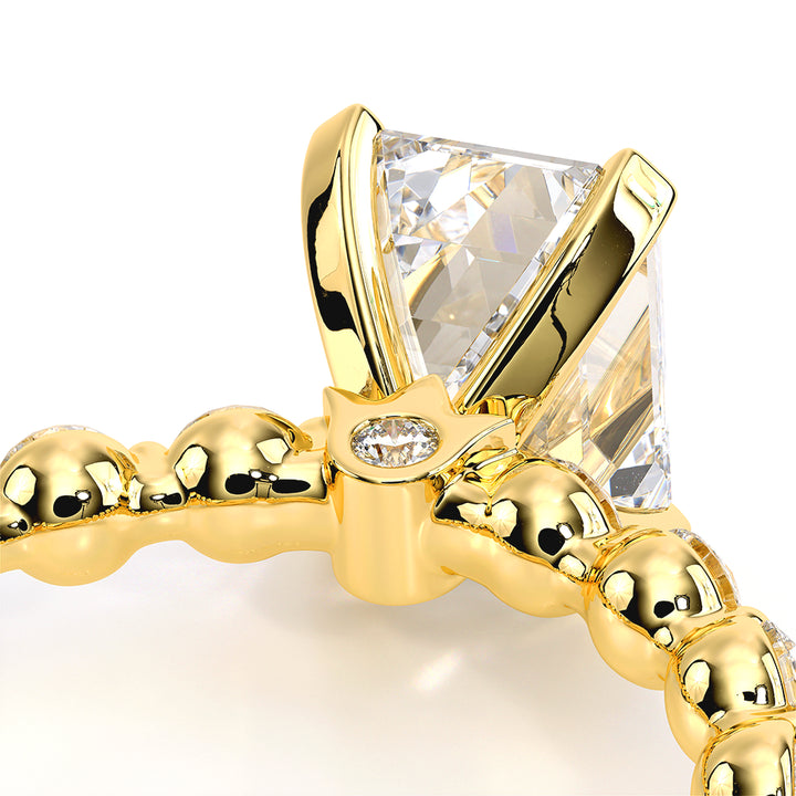 Renaissance-989EM25-14K Yellow Gold Emerald