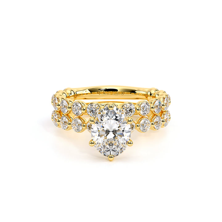 Renaissance-989OV25-14K Yellow Gold Oval