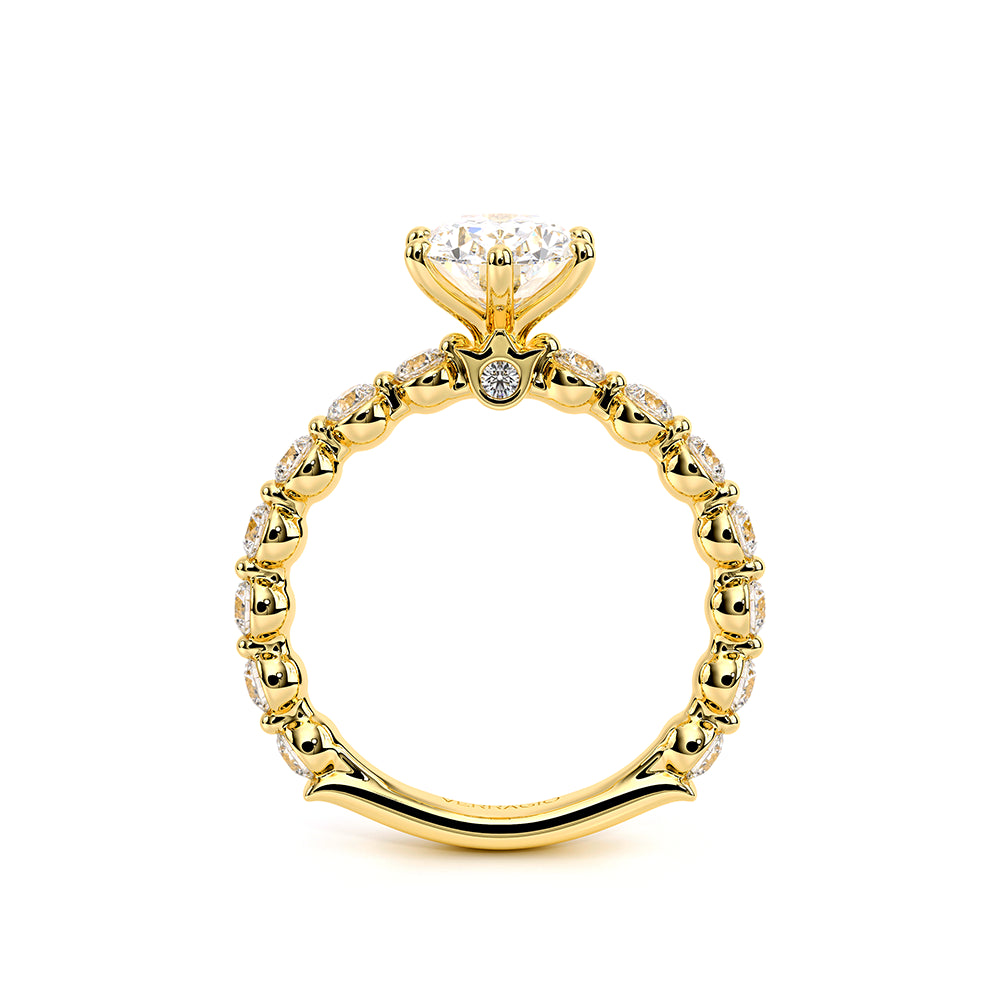Renaissance-989OV25-14K Yellow Gold Oval