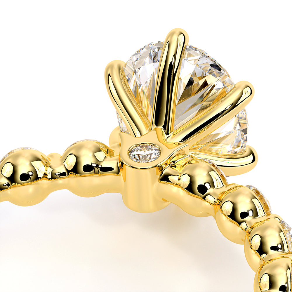 Renaissance-989OV25-18K Yellow Gold Oval
