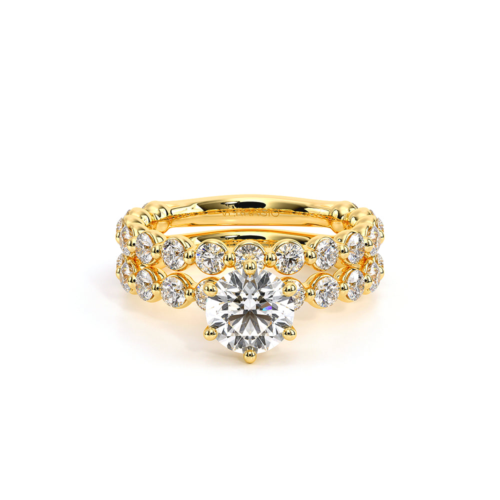 Renaissance-989R25-14K Yellow Gold Round
