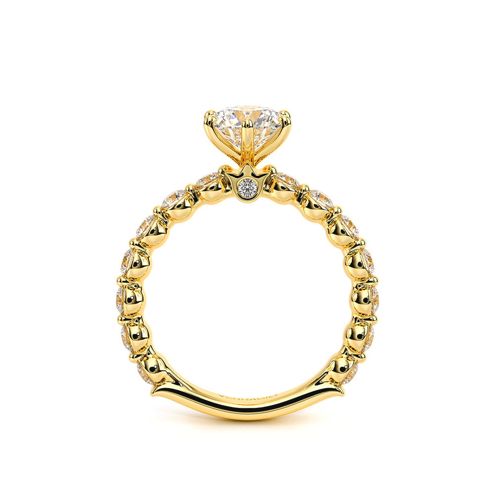 Renaissance-989R25-14K Yellow Gold Round