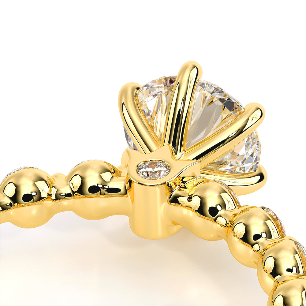 Renaissance-989R25-14K Yellow Gold Round