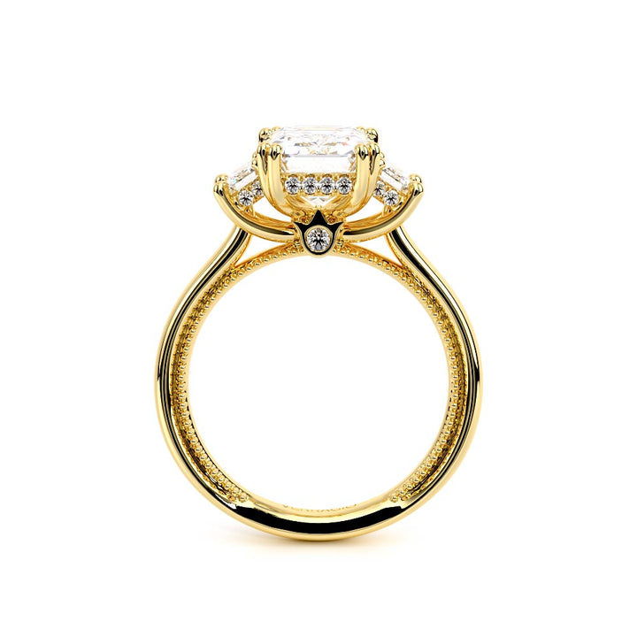 Renaissance-993EM-S-18K Yellow Gold Emerald