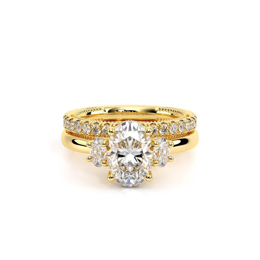 Renaissance-993OV-S-14K Yellow Gold Oval