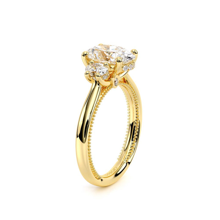 Renaissance-993OV-S-18K Yellow Gold Oval