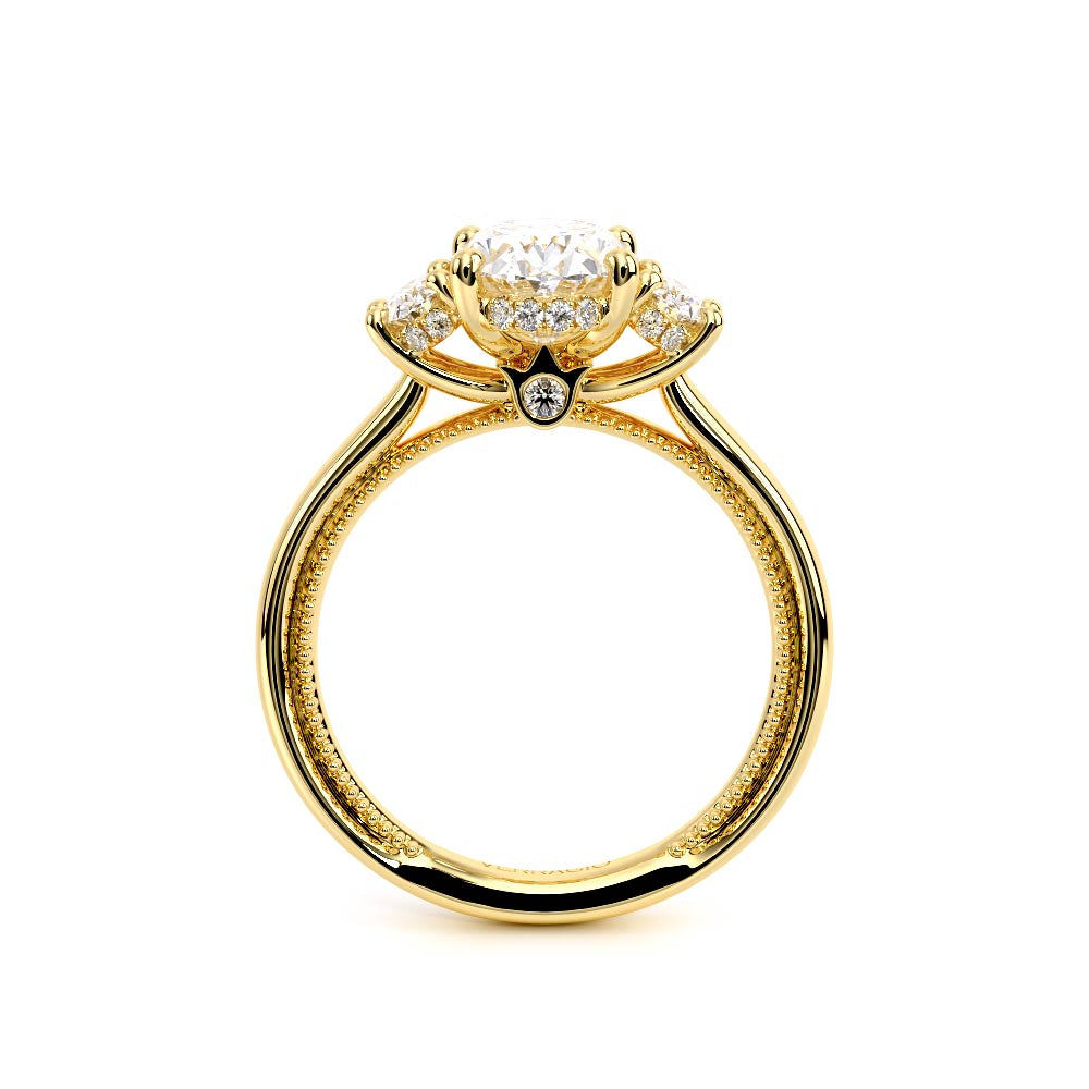 Renaissance-993OV-S-14K Yellow Gold Oval