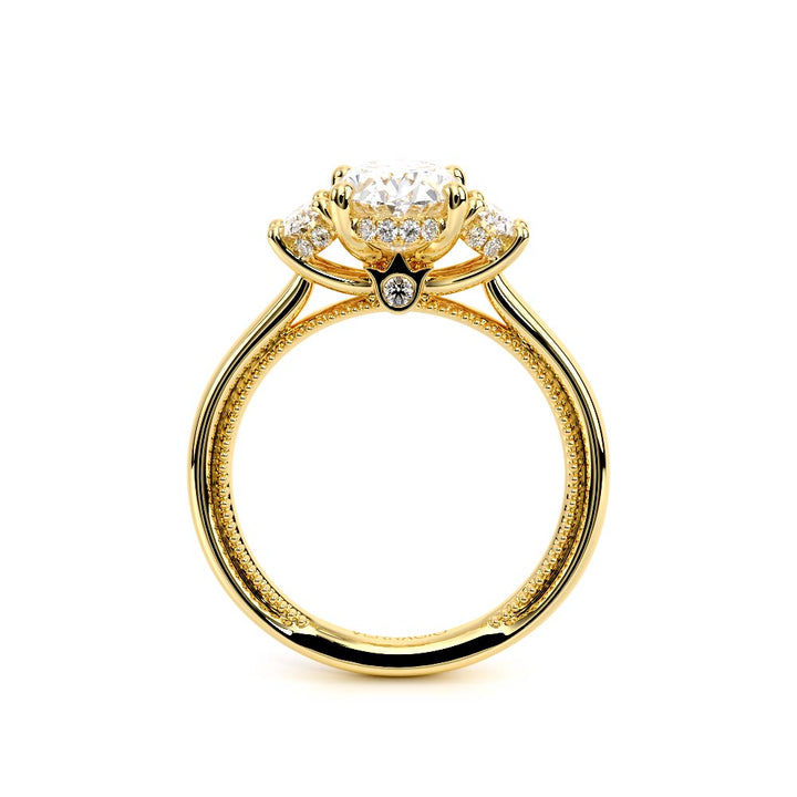Renaissance-993OV-S-14K Yellow Gold Oval
